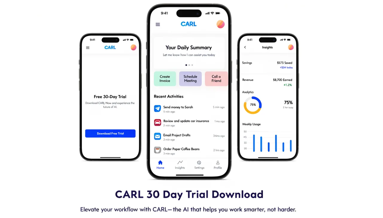 Try CARL Free for 30 Days