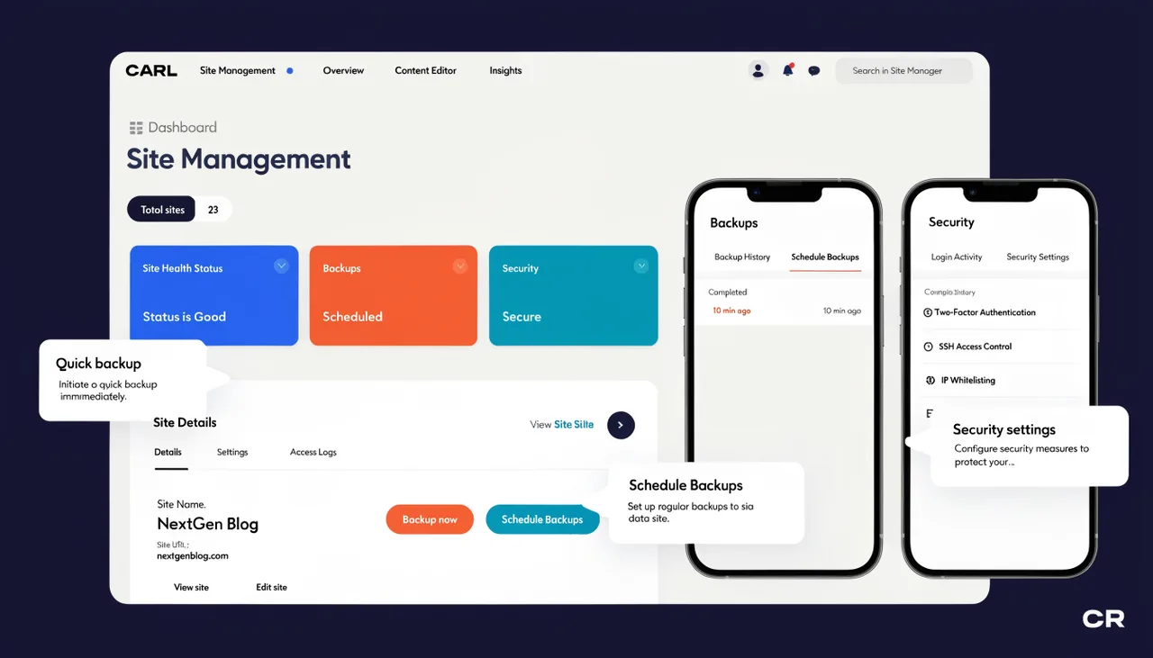 CARL Site Management