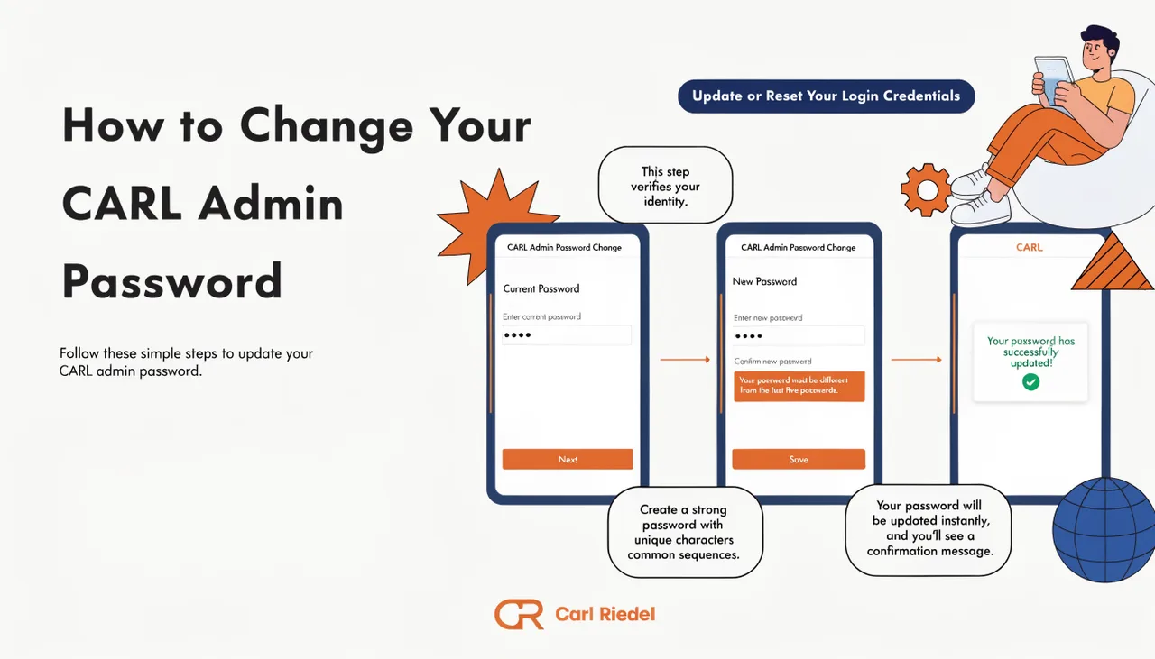 How to Change Your CARL Admin Password | Update or Reset Your Login Credentials | Carl Riedel
